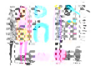 Mattel Barbie Color Reveal Glitzer! Glitzerrozā (HBG39) Mattel Barbie Color Reveal Glitzer! Glitzerrozā (HBG39)