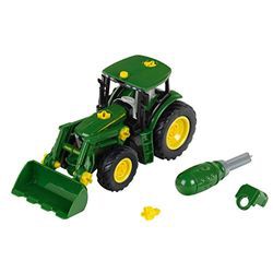 Klein John Deere Traktors ar frontālo iekrāvēju (3903) Klein John Deere Traktors ar frontālo iekrāvēju (3903)