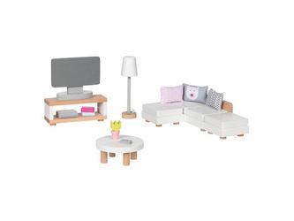 Goki Puppenmēbeles Style viesistaba (51494) Goki Puppenmēbeles Style viesistaba (51494)