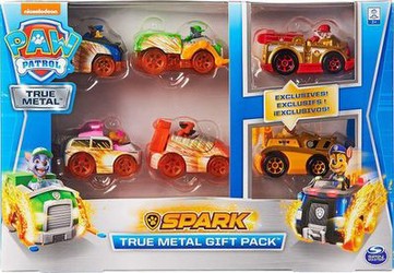 Spin Master Paw Patrol True Metal Spark dāvanu komplekts Spin Master Paw Patrol True Metal Spark dāvanu komplekts