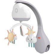 Fisher Price Bērnu gultiņa Varavīksnes mobilais un spēļu pulkstenis (HBP40) Fisher Price Bērnu gultiņa Varavīksnes mobilais un spēļu pulkstenis (HBP40)