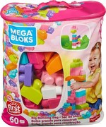 Mega Bloks Bausteinebeutel pink 60 Teile (DCH54) Mega Bloks Bausteinebeutel pink 60 Teile (DCH54)