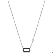 Ania Haie Raven Black Emaljas Saite Kaklarota (N031-03H-K) Ania Haie Raven Black Emaljas Saite Kaklarota (N031-03H-K)