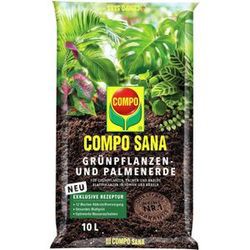 Compo Sana zaļo augu un palmu augsne 10 l Compo Sana zaļo augu un palmu augsne 10 l