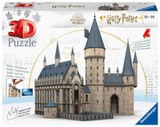 Ravensburger 3D Puzzle Harry Potter Cūkkārpas pils - Lielā zāle Ravensburger 3D Puzzle Harry Potter Cūkkārpas pils - Lielā zāle