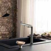 Hansgrohe Aqittura M91 vienasviras virtuves jaucējkrāns (76804800) Hansgrohe Aqittura M91 vienasviras virtuves jaucējkrāns (76804800)