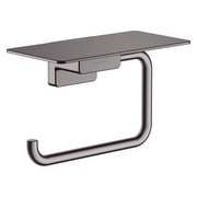 Hansgrohe AddStoris tualetes papīra turētājs ar plauktu (41772340) Hansgrohe AddStoris tualetes papīra turētājs ar plauktu (41772340)