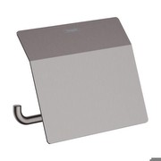 Hansgrohe AddStoris tualetes papīra turētājs ar vāku (41753340) Hansgrohe AddStoris tualetes papīra turētājs ar vāku (41753340)