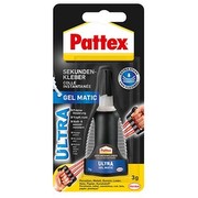 Pattex Sekundes līme Ultra Gel Matic 3 g Pattex Sekundes līme Ultra Gel Matic 3 g