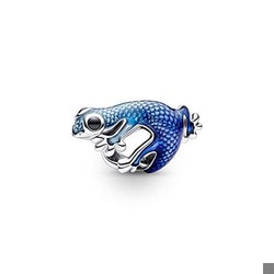 Pandora Metallic-zils Gecko Charm (792701C01) Pandora Metallic-zils Gecko Charm (792701C01)