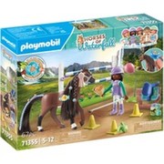 Playmobil Ūdenskrituma zirgi - Zoe & Blaze ar turnīra šķēršļu joslu (71355) Playmobil Ūdenskrituma zirgi - Zoe & Blaze ar turnīra šķēršļu joslu (71355)