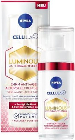 Nivea Cellular Luminous 630 Pretpigmentācijas plankumiem Pret-novecošanos 30 ml Nivea Cellular Luminous 630 Pretpigmentācijas plankumiem Pret-novecošanos 30 ml