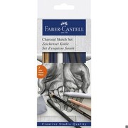 Faber-Castell Kohle zīmēšanas komplekts (114002) Faber-Castell Kohle zīmēšanas komplekts (114002)