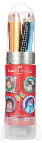 Faber-Castell Colour Grip krāsu komplekts Raķete metāla turētājā 16 gab. (112457) Faber-Castell Colour Grip krāsu komplekts Raķete metāla turētājā 16 gab. (112457)