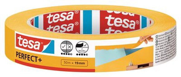 Tesa Perfect+ Krāsotāju lente 19 mm x 50 m Tesa Perfect+ Krāsotāju lente 19 mm x 50 m