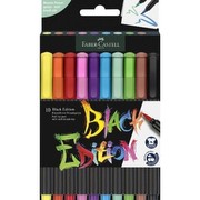 Faber-Castell Black Edition filca pildspalva 10 gab. (116451) Faber-Castell Black Edition filca pildspalva 10 gab. (116451)