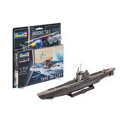 Revell Model Set German Submarine Type VII C/41 (65154) Revell Model Set German Submarine Type VII C/41 (65154)
