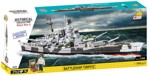 Cobi S.A. Battleship Tirpitz Executive Edition (4838) Cobi S.A. Battleship Tirpitz Executive Edition (4838)
