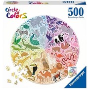 Ravensburger Puzzle Krāsu aplis - Dzīvnieki Ravensburger Puzzle Krāsu aplis - Dzīvnieki
