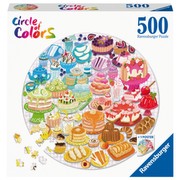 Ravensburger Puzzle Circle of Colors - Deserti & Konditorejas izstrādājumi Ravensburger Puzzle Circle of Colors - Deserti & Konditorejas izstrādājumi