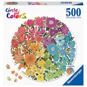 Ravensburger Puzzle Krāsu aplis - Ziedi Ravensburger Puzzle Krāsu aplis - Ziedi