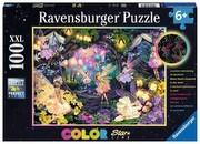 Ravensburger Puzzle XXL Spīdošās meža fejas Ravensburger Puzzle XXL Spīdošās meža fejas