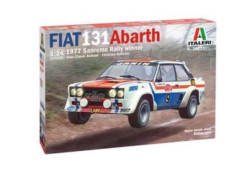 Italeri Fiat 131 Abarth 1977 Sanremo Rally Winner (3621) Italeri Fiat 131 Abarth 1977 Sanremo Rally Winner (3621)
