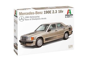Italeri Mercedes-Benz 190E 2.3 16v (3624) Italeri Mercedes-Benz 190E 2.3 16v (3624)