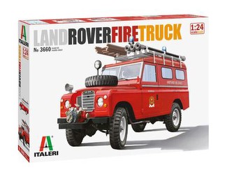 Italeri Land Rover Ugunsdzēsēju mašīna (3660) Italeri Land Rover Ugunsdzēsēju mašīna (3660)