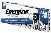 Energizer Ultimate Lithium AAA 10 gab. iepakojums Energizer Ultimate Lithium AAA 10 gab. iepakojums