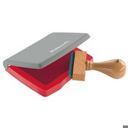 Pelikan Stempelkissen 3E plastmasa sarkans (337725) Pelikan Stempelkissen 3E plastmasa sarkans (337725)