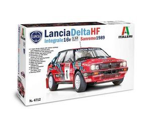 Italeri Lancia Delta HF Integrale Sanremo 1989 (4712) Italeri Lancia Delta HF Integrale Sanremo 1989 (4712)