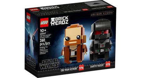LEGO BrickHeadz Obi-Wan Kenobi & Darth Vader (40547) LEGO BrickHeadz Obi-Wan Kenobi & Darth Vader (40547)