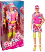 Mattel Barbie The Movie Ken retro stilā un inline skrituļslidas (HRF28) Mattel Barbie The Movie Ken retro stilā un inline skrituļslidas (HRF28)