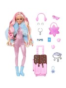 Mattel Barbie Extra Fly Barbie-lelle ar ziemas tērpu (HPB16) Mattel Barbie Extra Fly Barbie-lelle ar ziemas tērpu (HPB16)