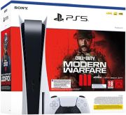 Sony PlayStation 5 (PS5) Disc Edition + Call of Duty Modern Warfare III Sony PlayStation 5 (PS5) Disc Edition + Call of Duty Modern Warfare III