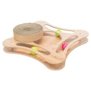 Trixie Skrāpēšanas kartons ar koka rāmi Trixie Skrāpēšanas kartons ar koka rāmi