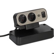 Brennenstuhl estilo Duplex galda pagarinātājs (1153580210) Brennenstuhl estilo Duplex galda pagarinātājs (1153580210)