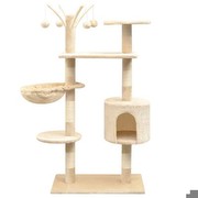 vidaXL Kaķu skrāpēšanas koks 125 cm vidaXL Kaķu skrāpēšanas koks 125 cm
