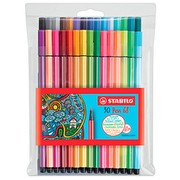 Stabilo Pen 68 Neon Premium-filca pildspalva 30 gab. iepakojums Stabilo Pen 68 Neon Premium-filca pildspalva 30 gab. iepakojums