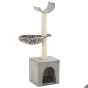 vidaXL Kaķu skrāpēšanas koks ar sizala skrāpēšanas stabiem 105 cm vidaXL Kaķu skrāpēšanas koks ar sizala skrāpēšanas stabiem 105 cm