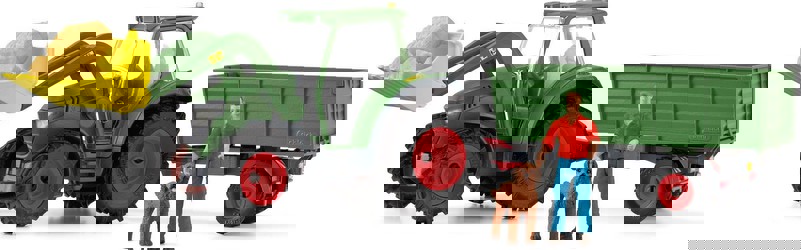 Schleich Farm World - Traktors ar piekabi (42608) Schleich Farm World - Traktors ar piekabi (42608)