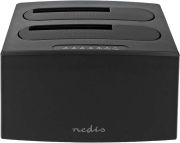 Nedis Cietā diska dokstacija (HDDUDB3210BK) Nedis Cietā diska dokstacija (HDDUDB3210BK)