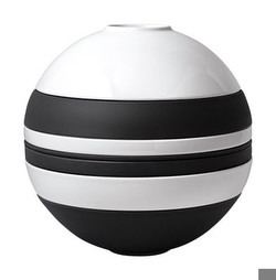 Villeroy & boch Iconic La Boule melns & balts Villeroy & boch Iconic La Boule melns & balts