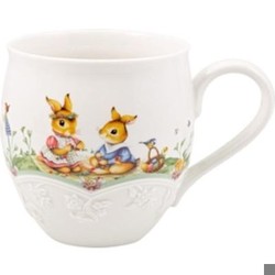 Villeroy & Boch Spring Fantasy krūze ar rokturi ziedu pļava Villeroy & Boch Spring Fantasy krūze ar rokturi ziedu pļava