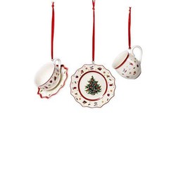 Villeroy & Boch Toy's Delight Decoration Ornamente Trauku komplekts 3 gab. Villeroy & Boch Toy's Delight Decoration Ornamente Trauku komplekts 3 gab.