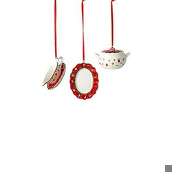 Villeroy & Boch Toy's Delight Decoration Ornamente komplekts Servēšanas piederumi 3 gab. Villeroy & Boch Toy's Delight Decoration Ornamente komplekts Servēšanas piederumi 3 gab.