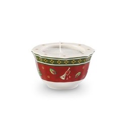 Villeroy & Boch Toy's Delight tējas sveču turētājs sarkans Villeroy & Boch Toy's Delight tējas sveču turētājs sarkans