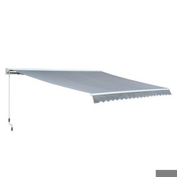 Outsunny Alumīnija locītavu roku markīze sienas montāžai 450 x 300 cm Outsunny Alumīnija locītavu roku markīze sienas montāžai 450 x 300 cm
