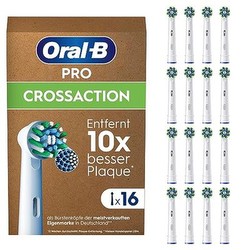 Braun Oral-B Pro CrossAction rezerves birste 16 gab. iepakojums Braun Oral-B Pro CrossAction rezerves birste 16 gab. iepakojums
